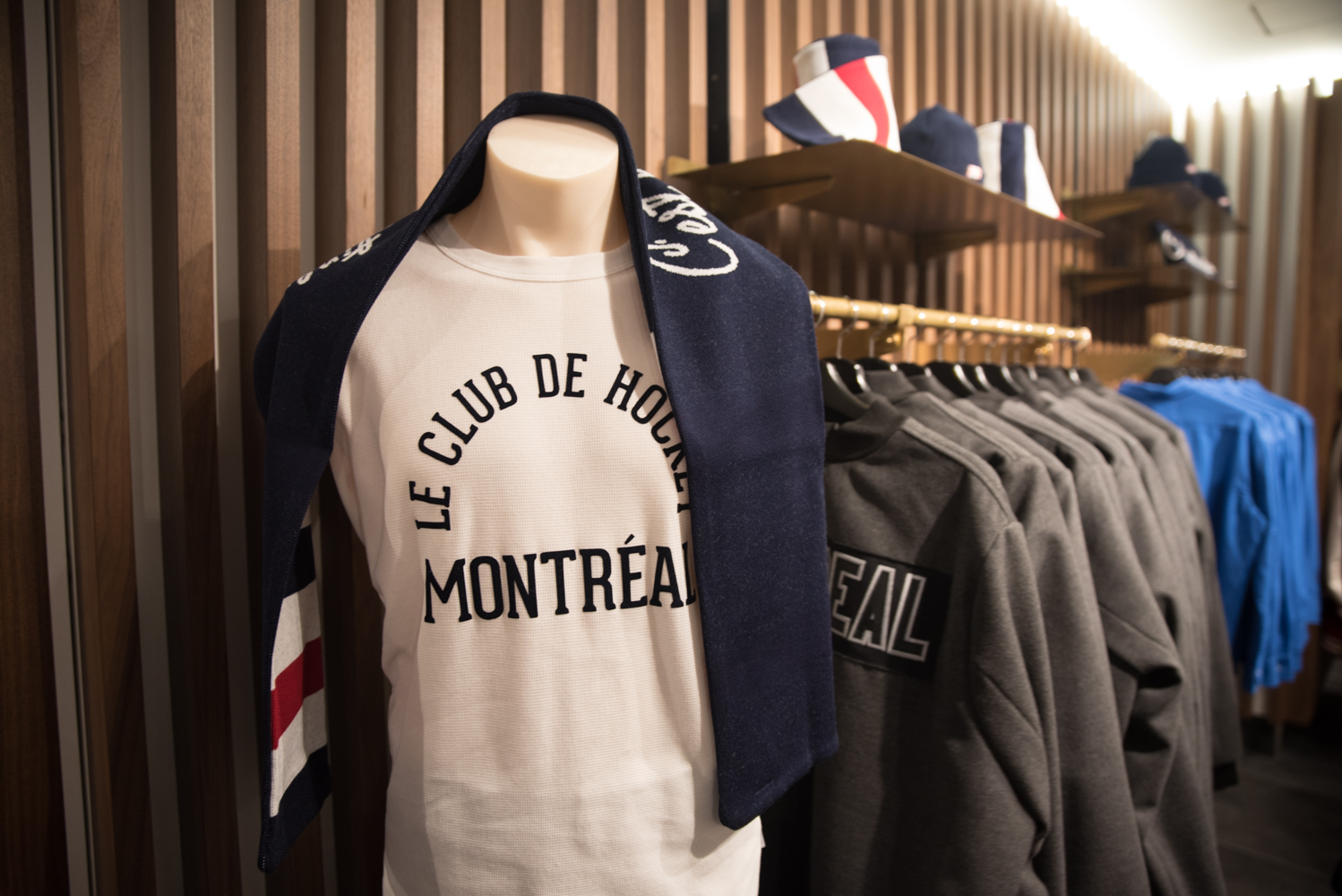 Le tricolore à l'honneur pour la collab des Canadiens et OTH [Photos]