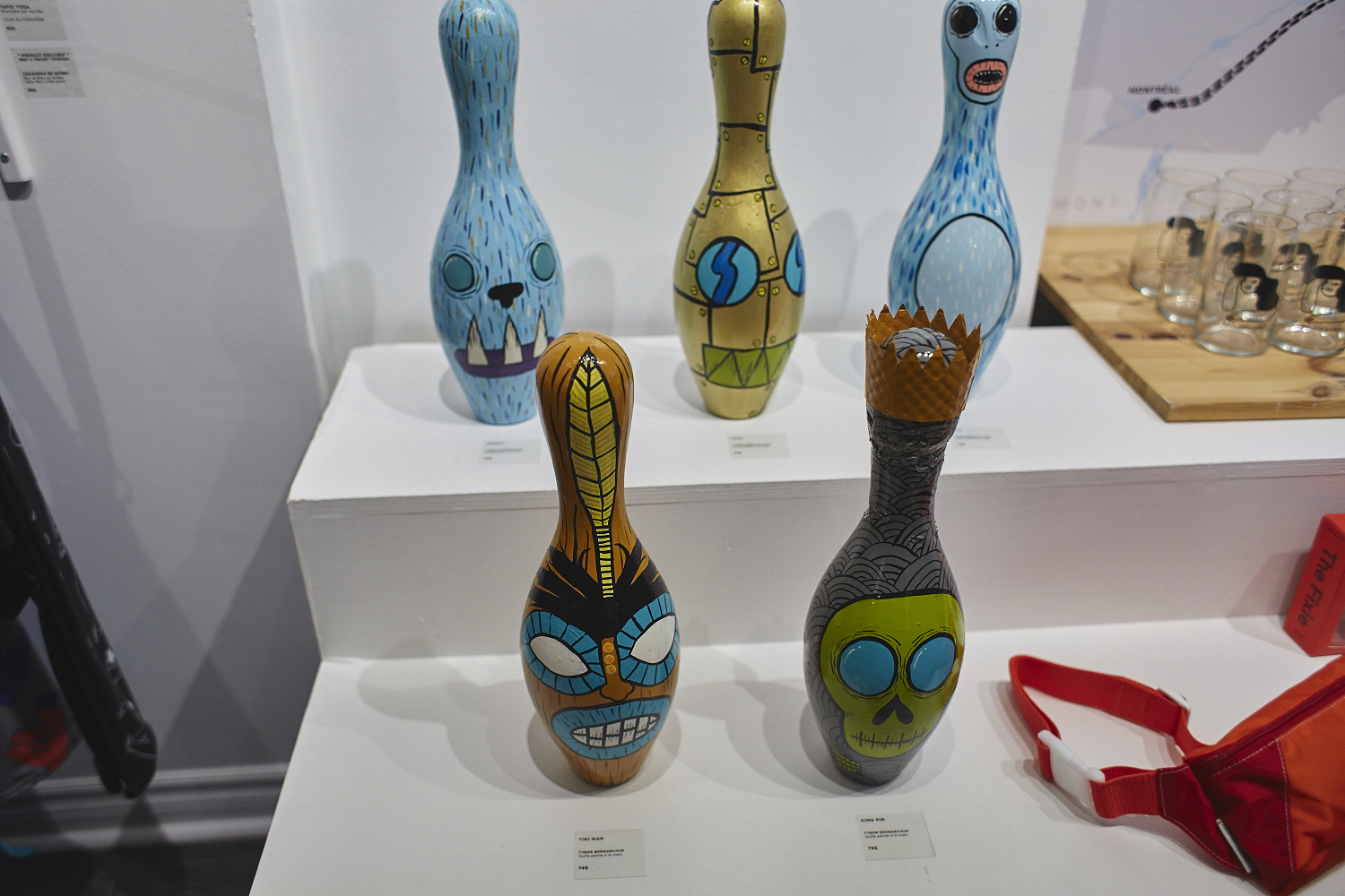 Sympa vernissage à la boutique éphémère Bref avec des artisans locaux