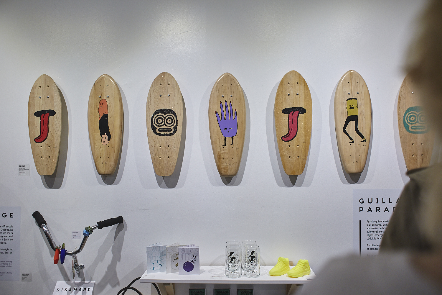 Sympa vernissage à la boutique éphémère Bref avec des artisans locaux