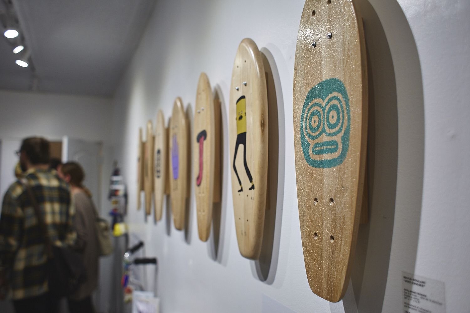 Sympa vernissage à la boutique éphémère Bref avec des artisans locaux