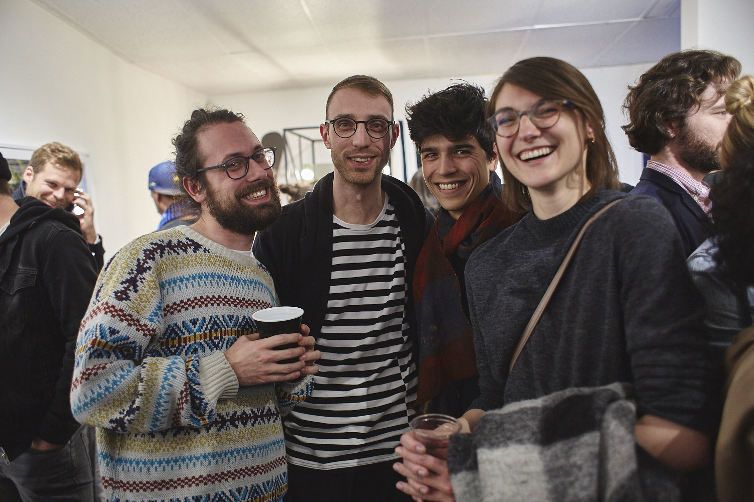 Sympa vernissage à la boutique éphémère Bref avec des artisans locaux