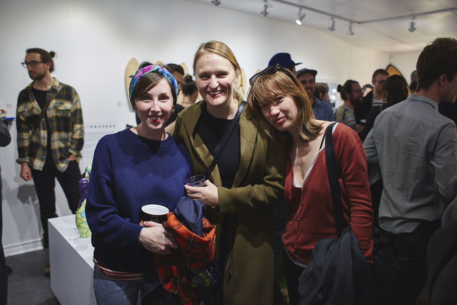 Sympa vernissage à la boutique éphémère Bref avec des artisans locaux