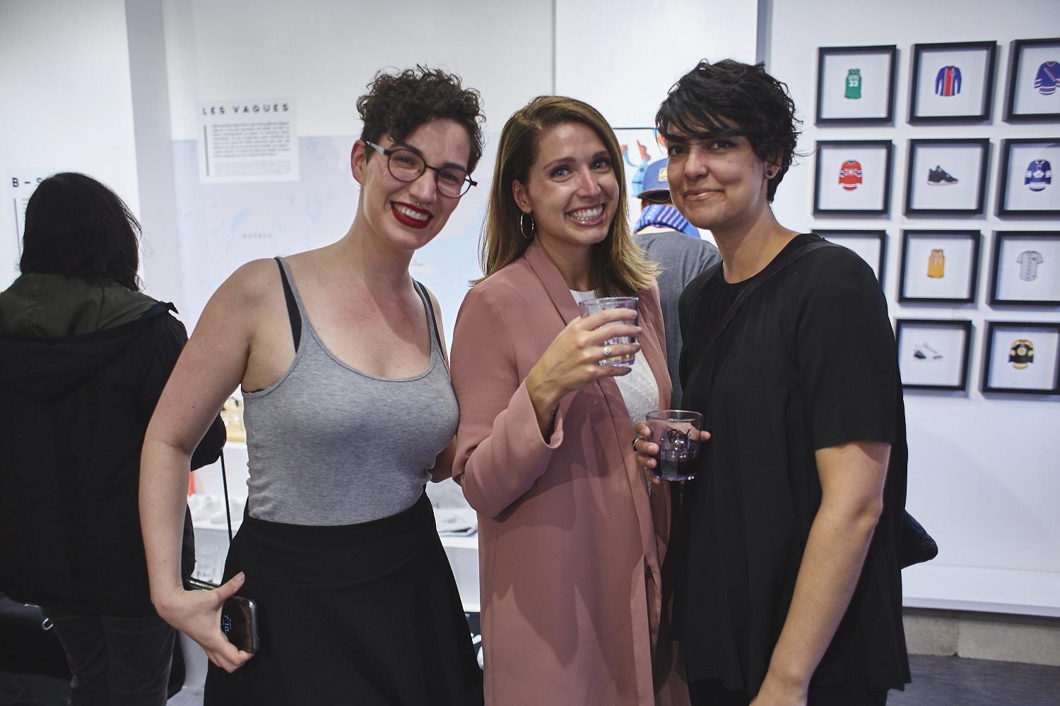 Sympa vernissage à la boutique éphémère Bref avec des artisans locaux