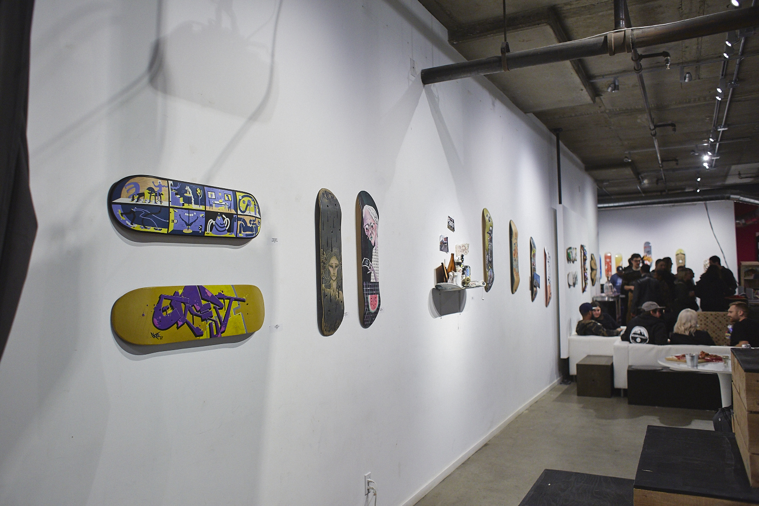 Très belle soirée au vernissage de Spectrum au Art Lounge MTL