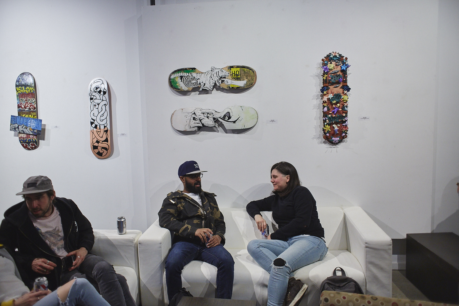 Très belle soirée au vernissage de Spectrum au Art Lounge MTL