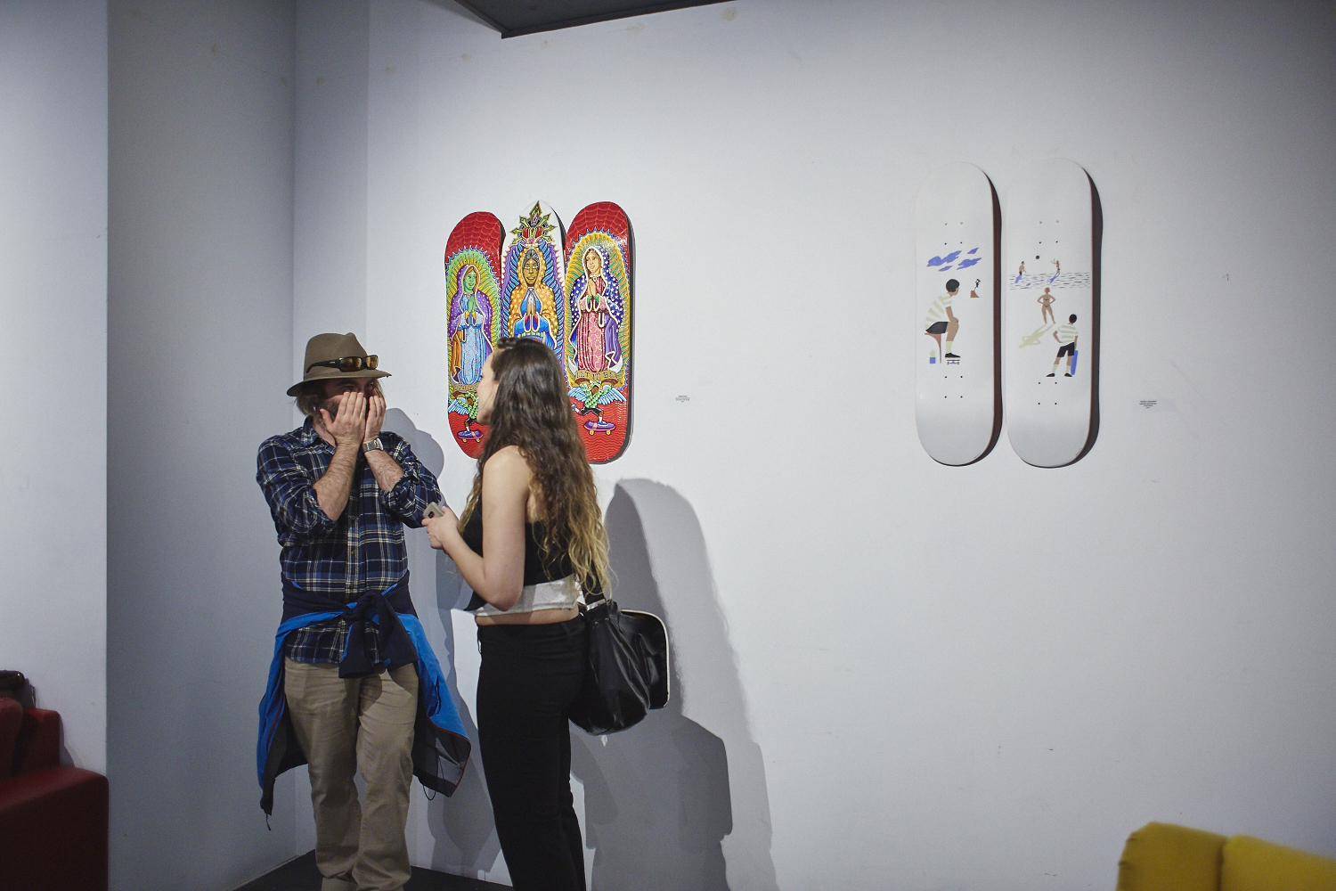Très belle soirée au vernissage de Spectrum au Art Lounge MTL