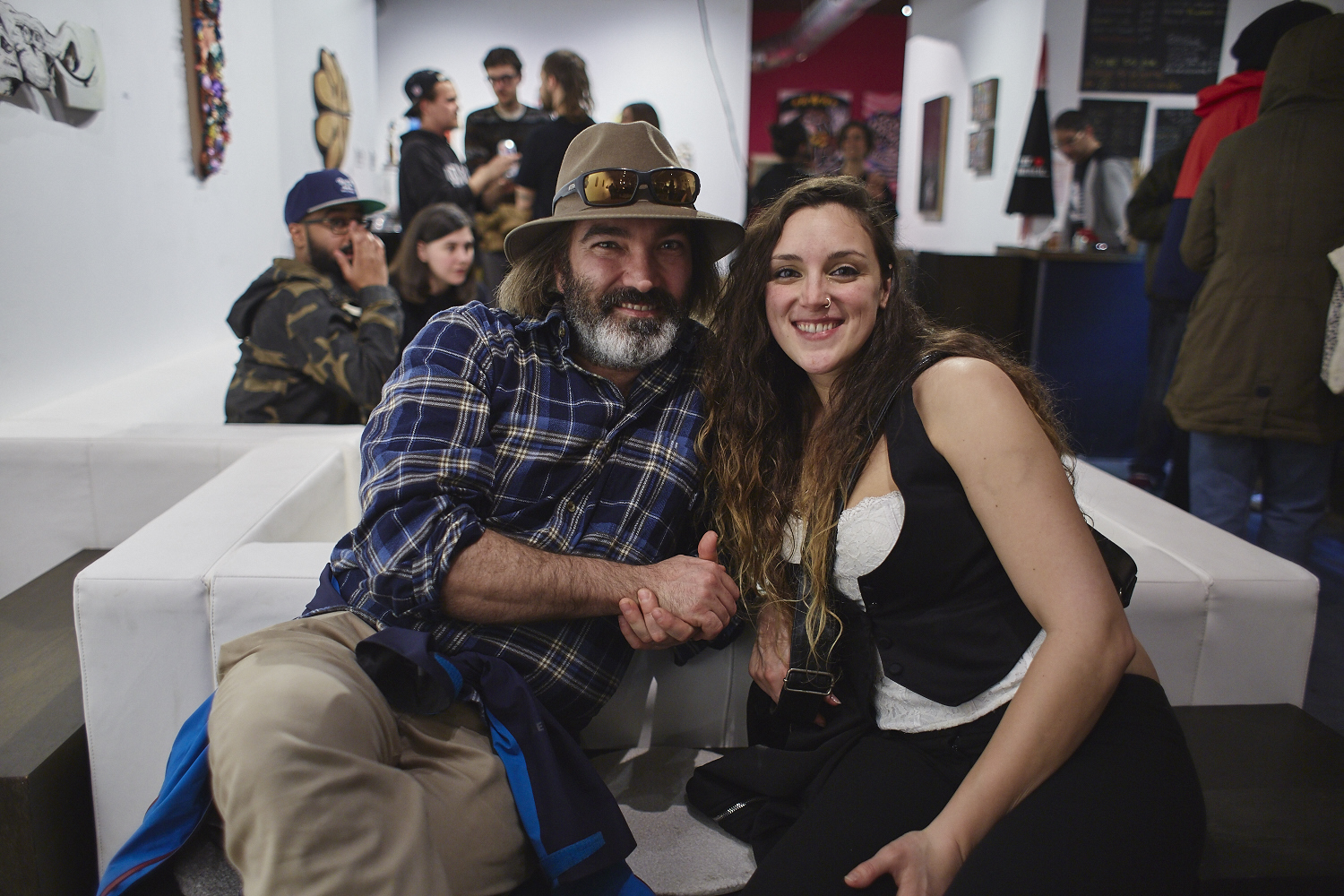 Très belle soirée au vernissage de Spectrum au Art Lounge MTL