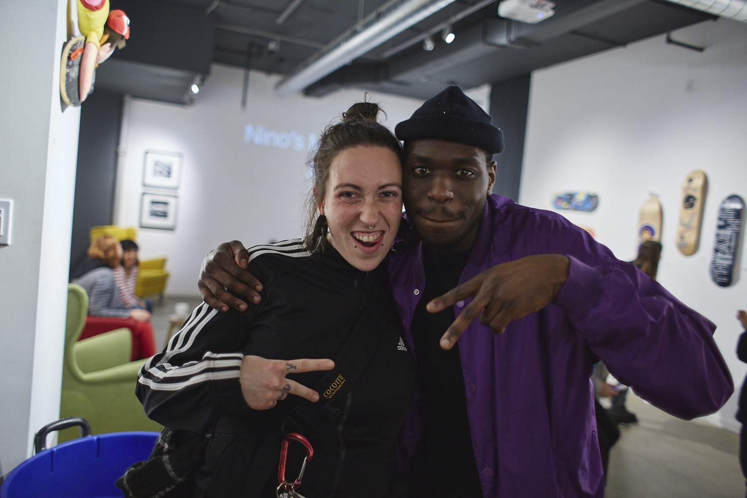 Très belle soirée au vernissage de Spectrum au Art Lounge MTL