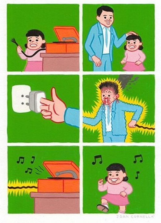 Voyez ces 10 bandes-dessinées hilarantes signées Joan Cornellà