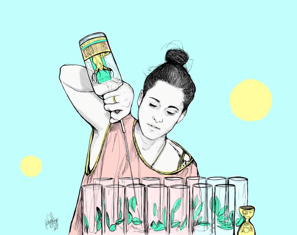 Les illustrations éclatés et pop de Sarah Bean [Découverte de la semaine]