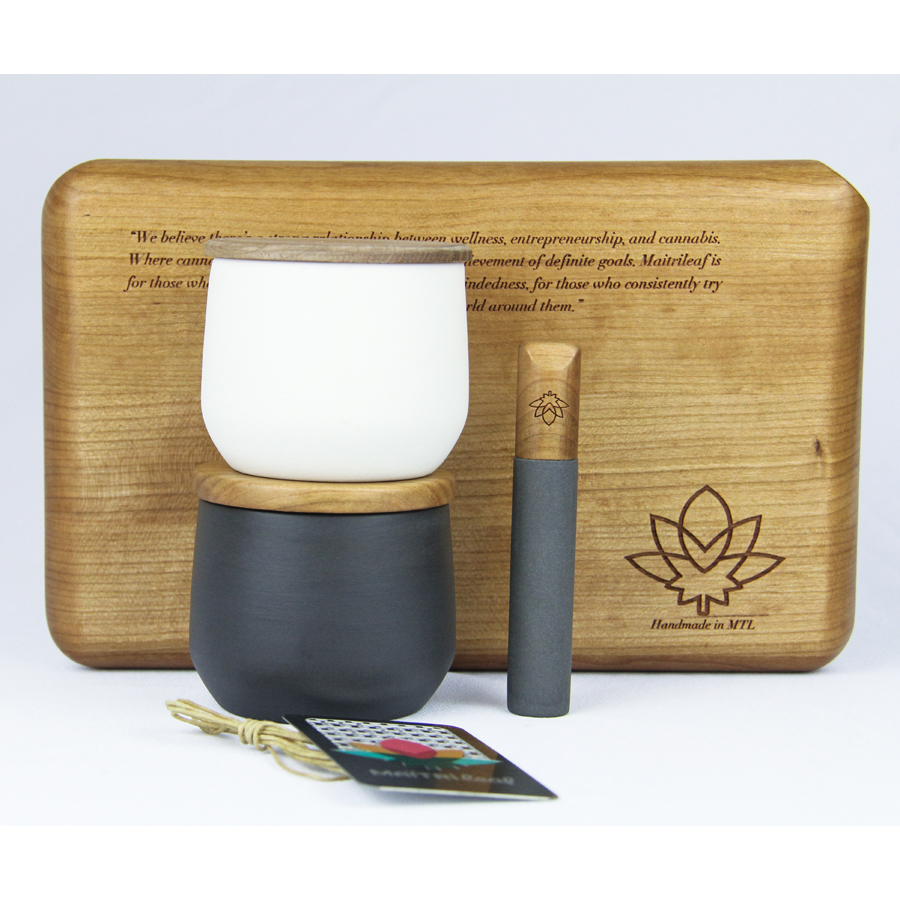 Maitrileaf: des accessoires québécois et designs pour fumer votre weed