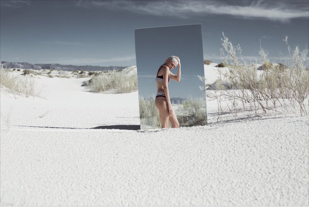 L'éblouissante Emilee Ann Miller dans la collection Sokoloff Lingerie Été