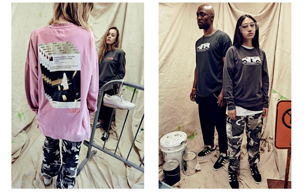 Le Festival MURAL a un lookbook très nice pour présenter sa merch