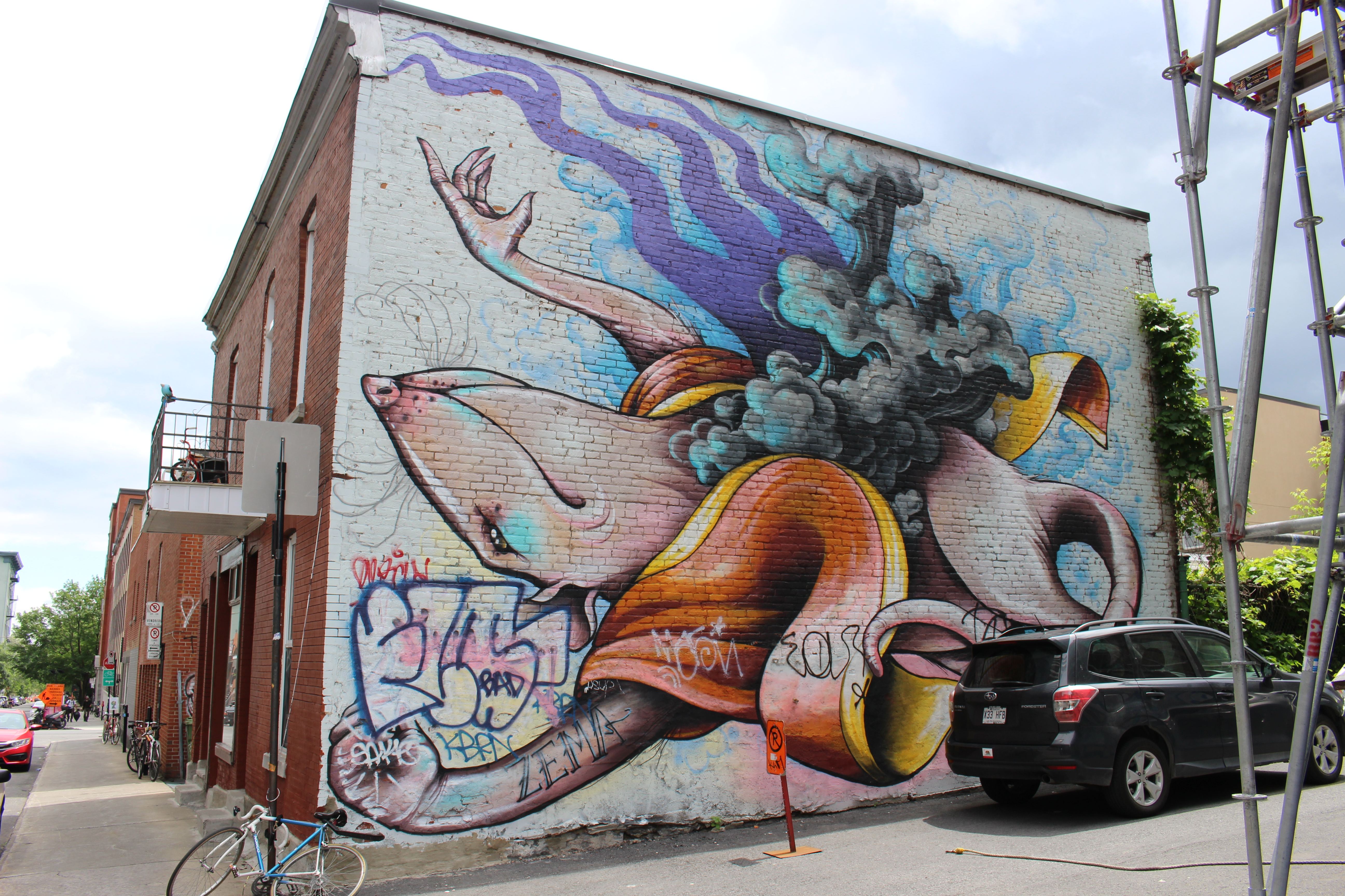 MURAL nous laisse des œuvres d'art partout sur Saint-Laurent! [35 photos]