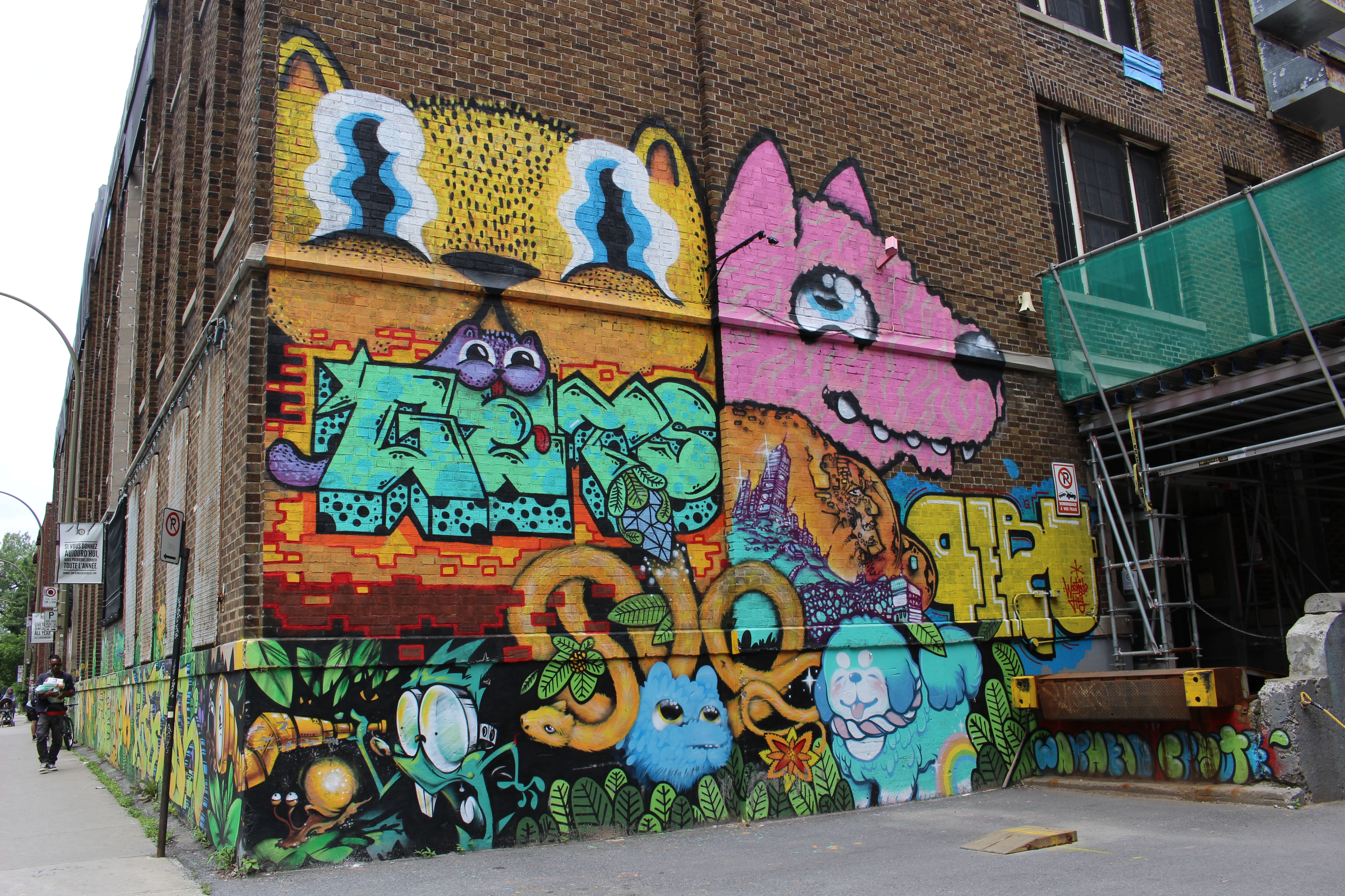 MURAL nous laisse des œuvres d'art partout sur Saint-Laurent! [35 photos]