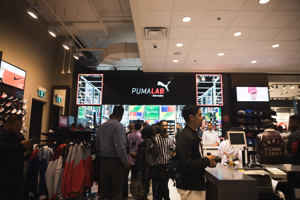 Sneakers, streetwear et PUMA Lab à l'ouverture du nouveau Foot Locker [Photos]