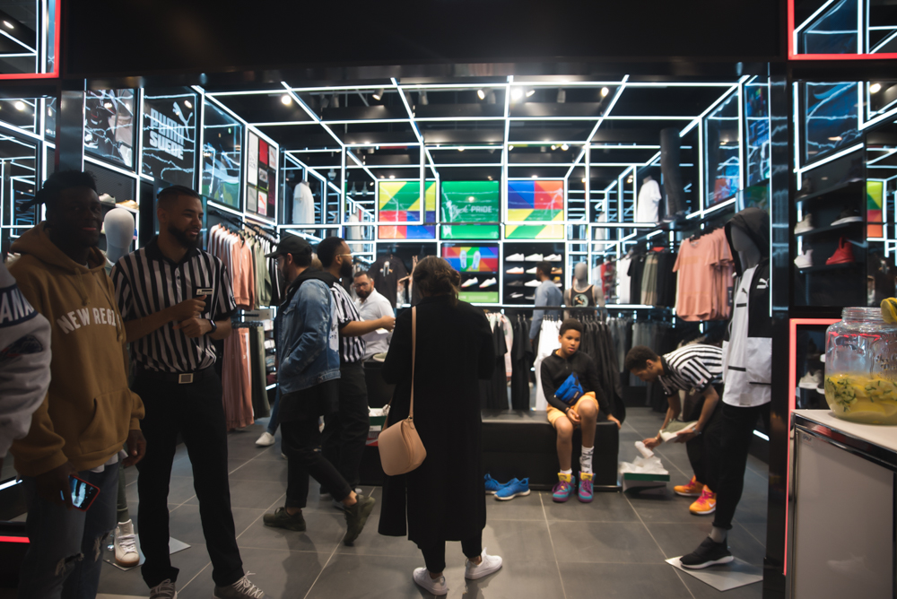 Sneakers, streetwear et PUMA Lab à l'ouverture du nouveau Foot Locker [Photos]