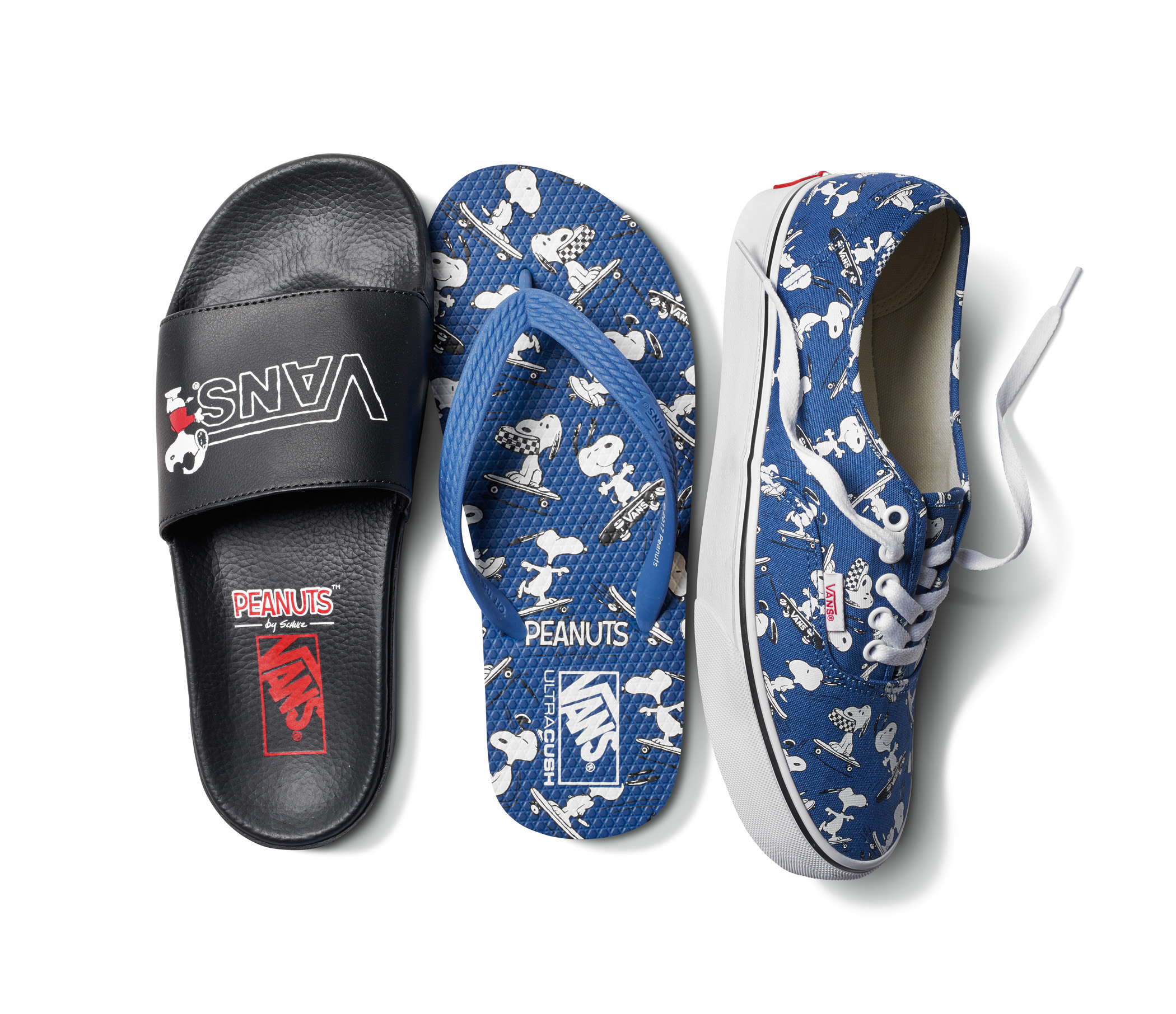 Snoopy et Charlie Brown à l'honneur sur des sneakers Vans X Peanuts