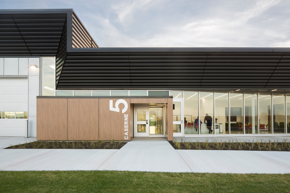 Voici la caserne de pompier la plus "design" du Québec
