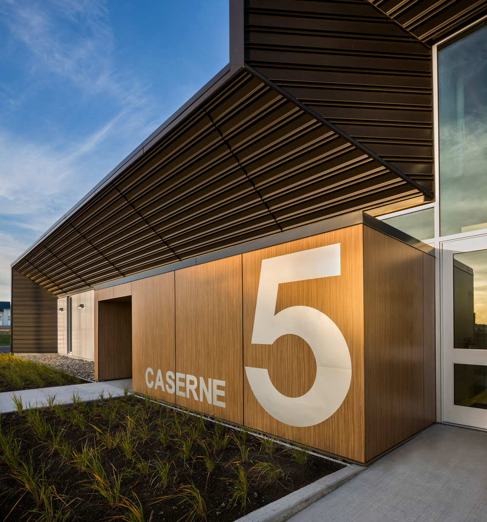 Voici la caserne de pompier la plus "design" du Québec