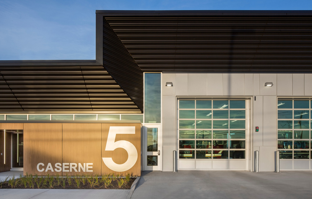 Voici la caserne de pompier la plus "design" du Québec