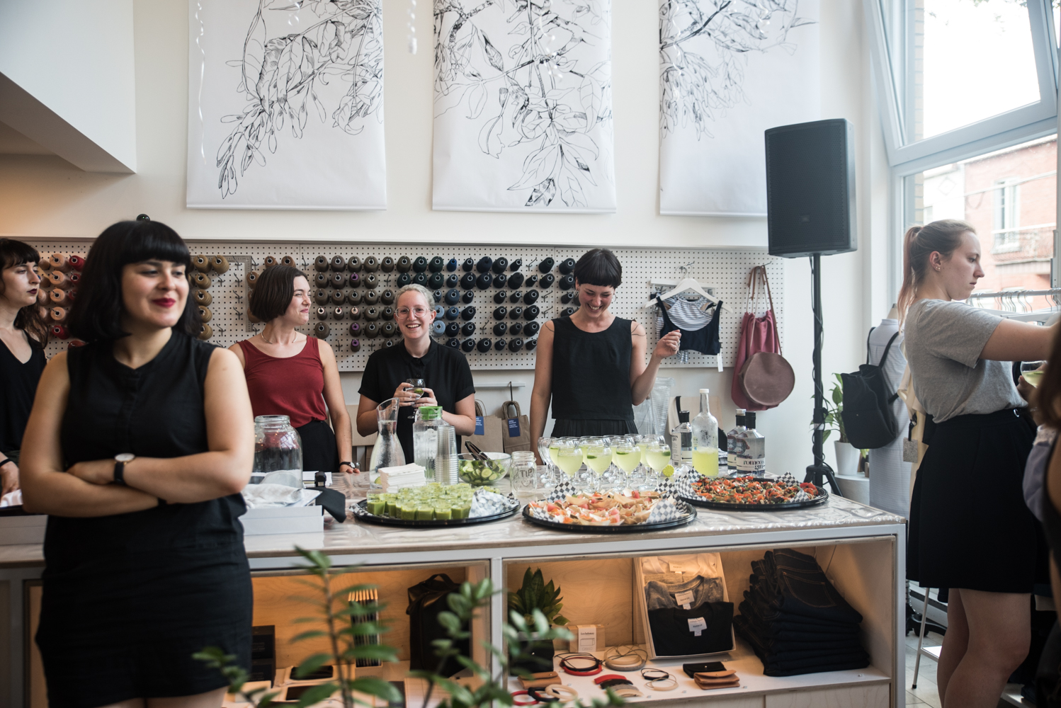 La boutique Betina Lou X Marmier fête ses 1 an avec amis et clients [Photos]