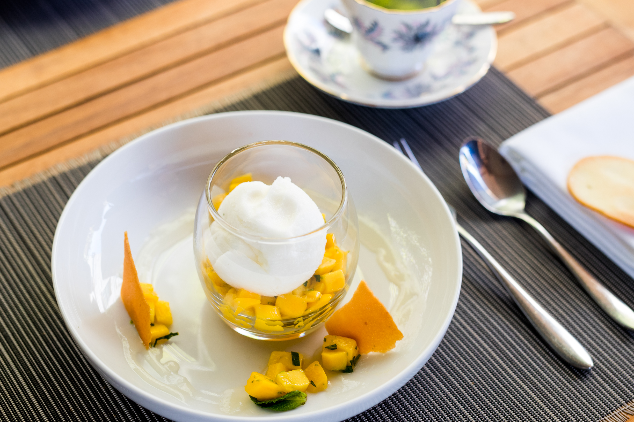 Le nouveau menu estivale à saveur asiatique de l'Auberge Saint-Gabriel