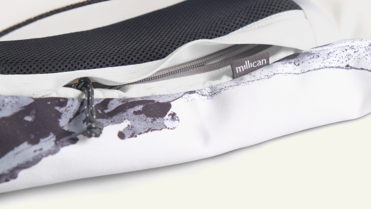 Ce sac Millican X Radiohead de type «roll pack» fera des jaloux