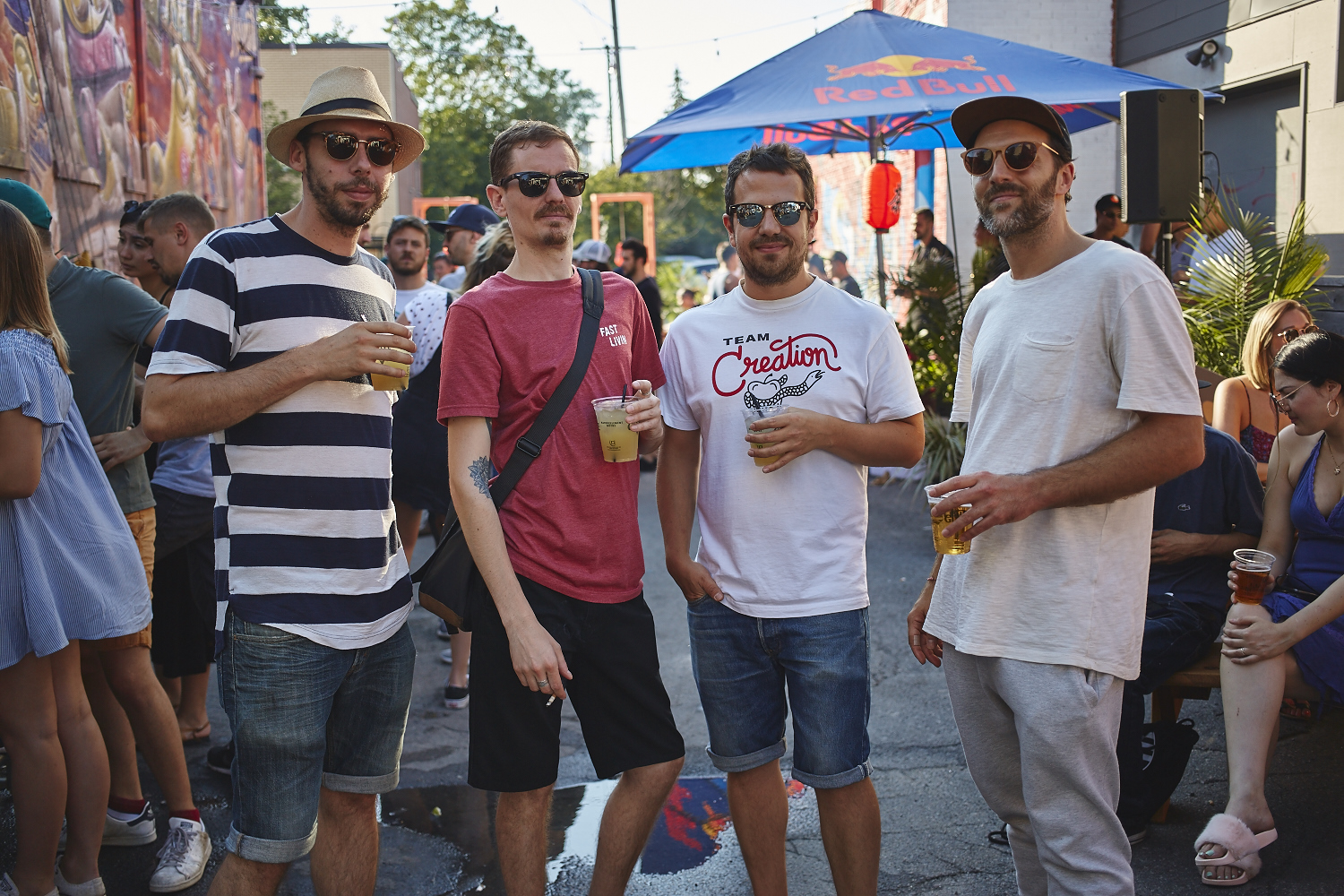 Bloc party festif dans la ruelle du St-Édouard avec la gang de Le Cartel [Photos]