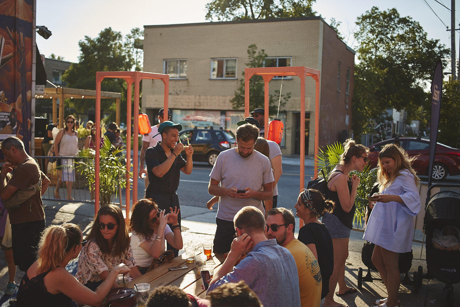 Bloc party festif dans la ruelle du St-Édouard avec la gang de Le Cartel [Photos]