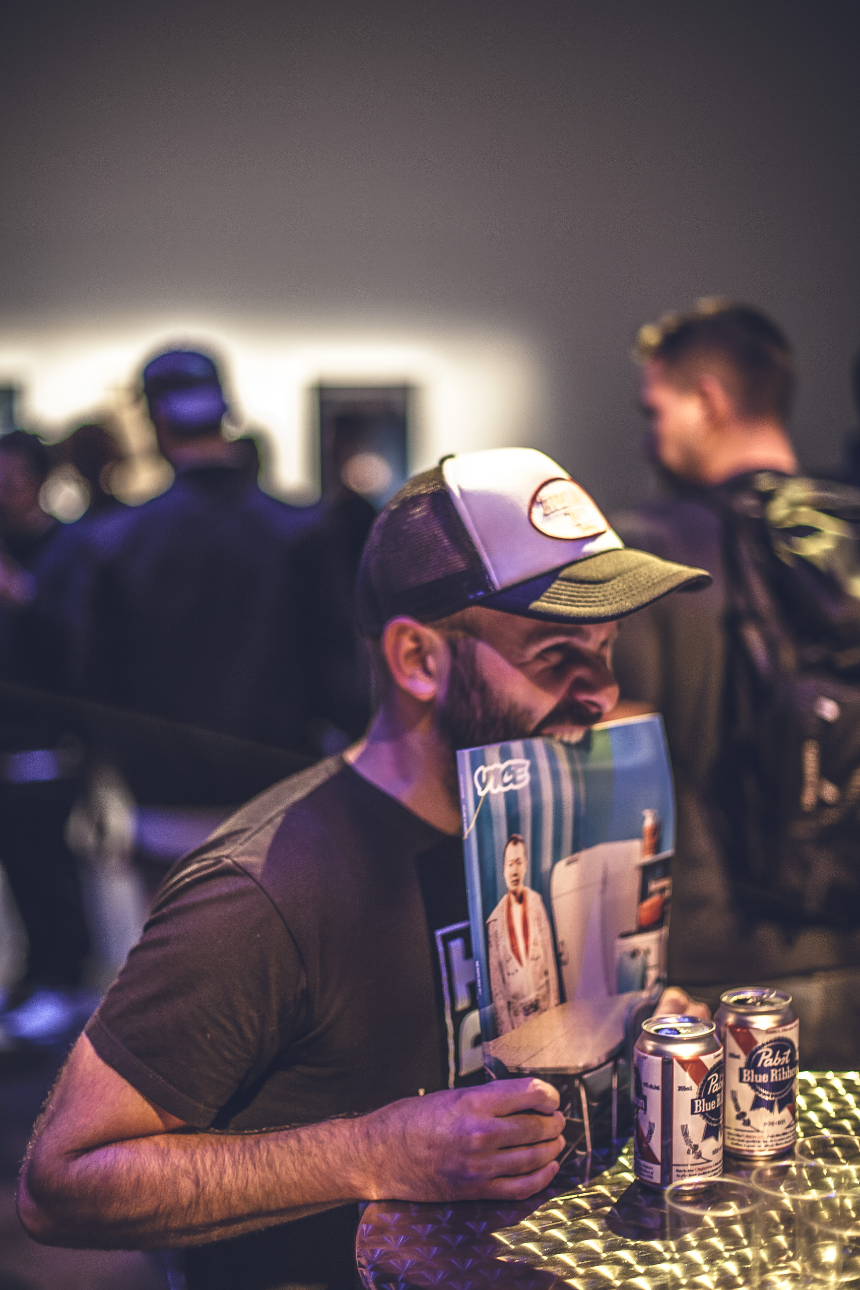 Ambiance trendy au MAC pour l'expo photo de Vice [Photos]