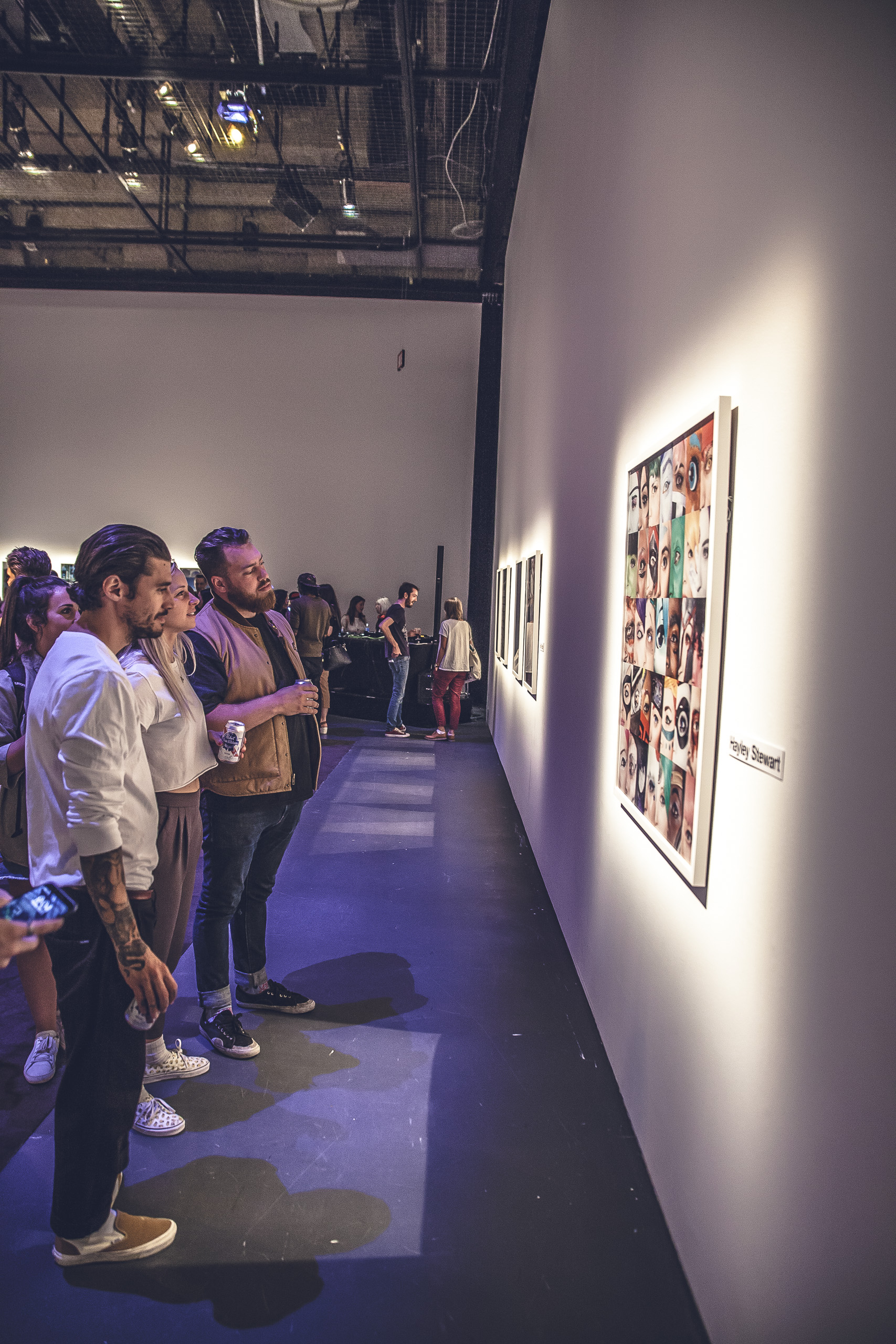 Ambiance trendy au MAC pour l'expo photo de Vice [Photos]