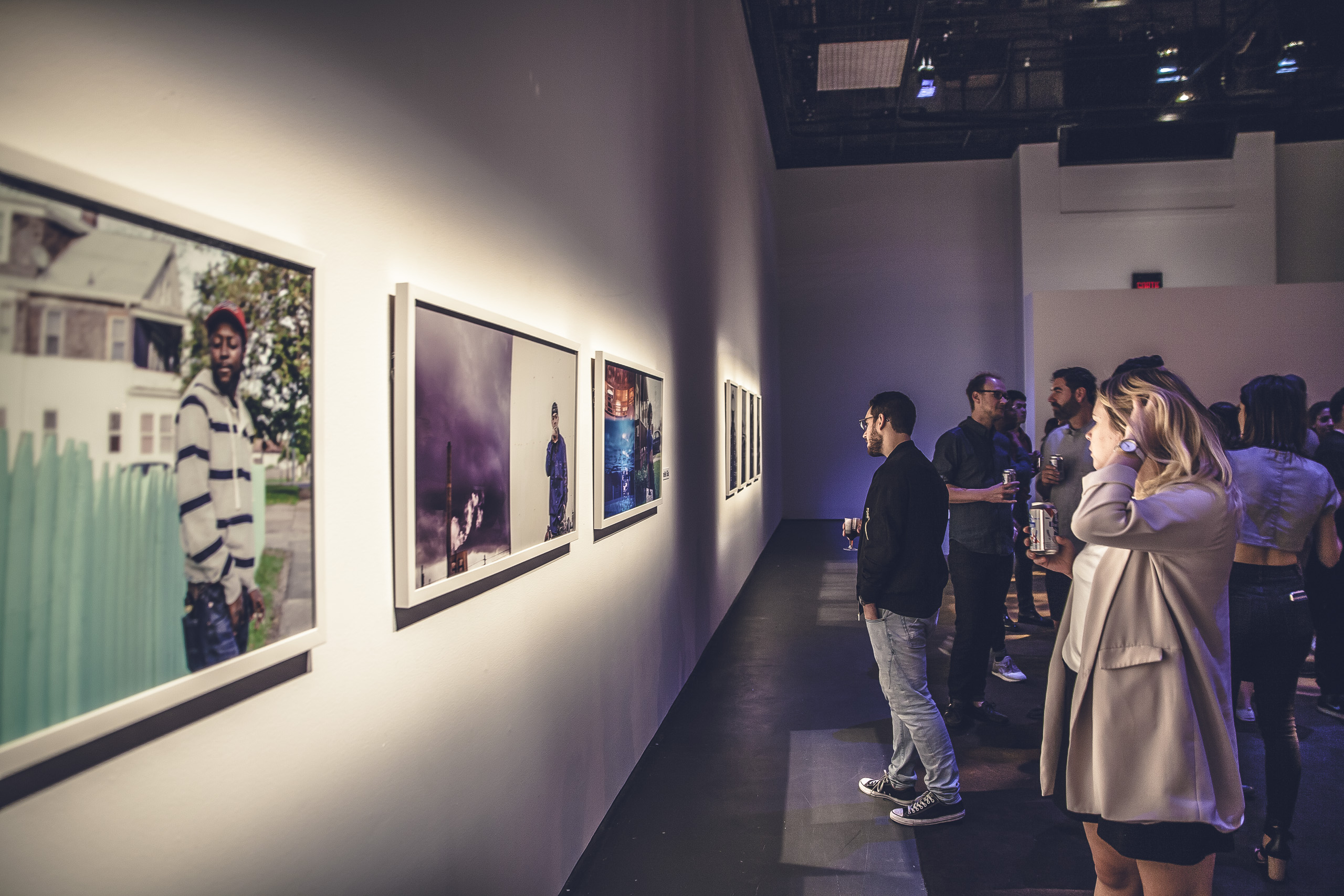 Ambiance trendy au MAC pour l'expo photo de Vice [Photos]