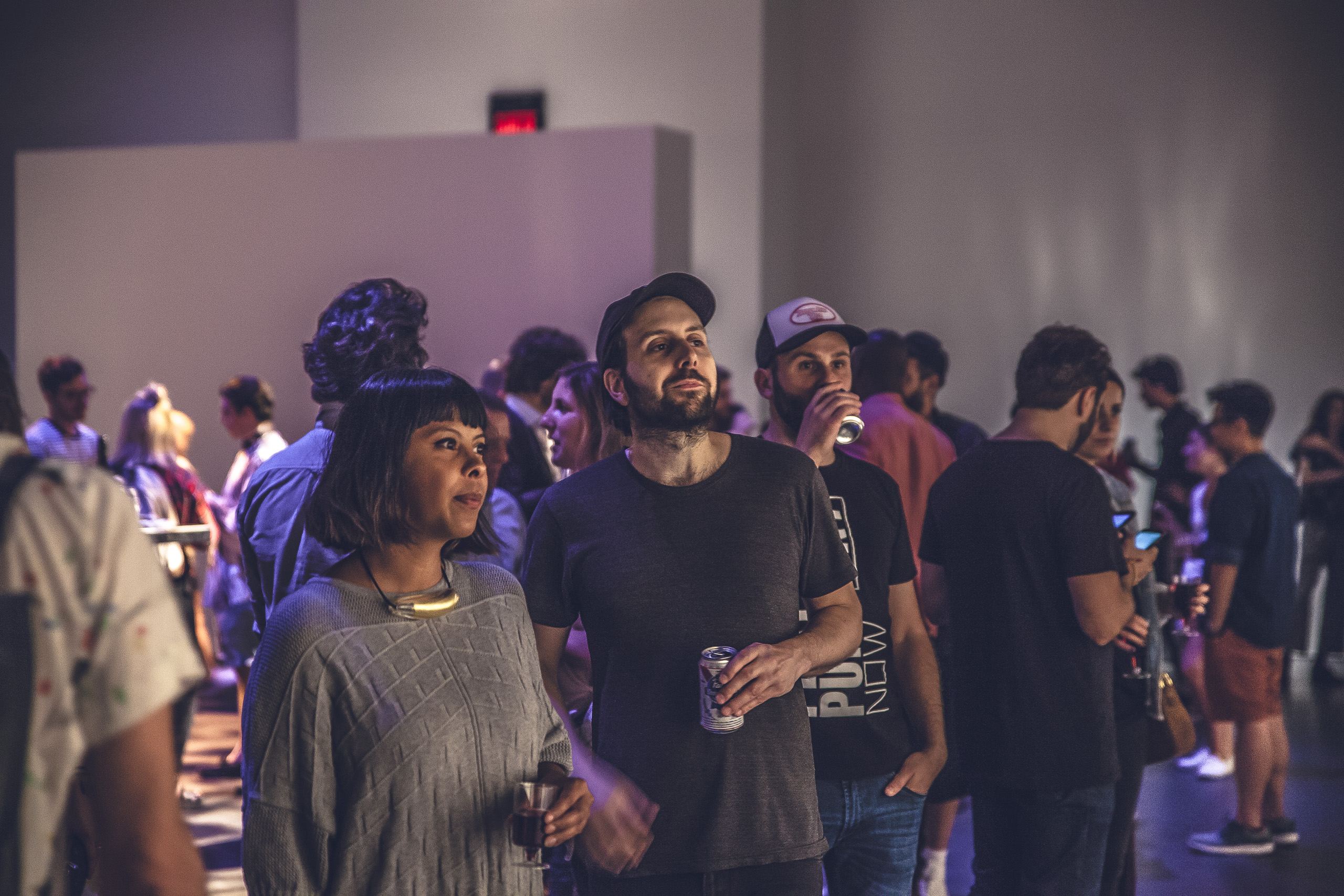Ambiance trendy au MAC pour l'expo photo de Vice [Photos]