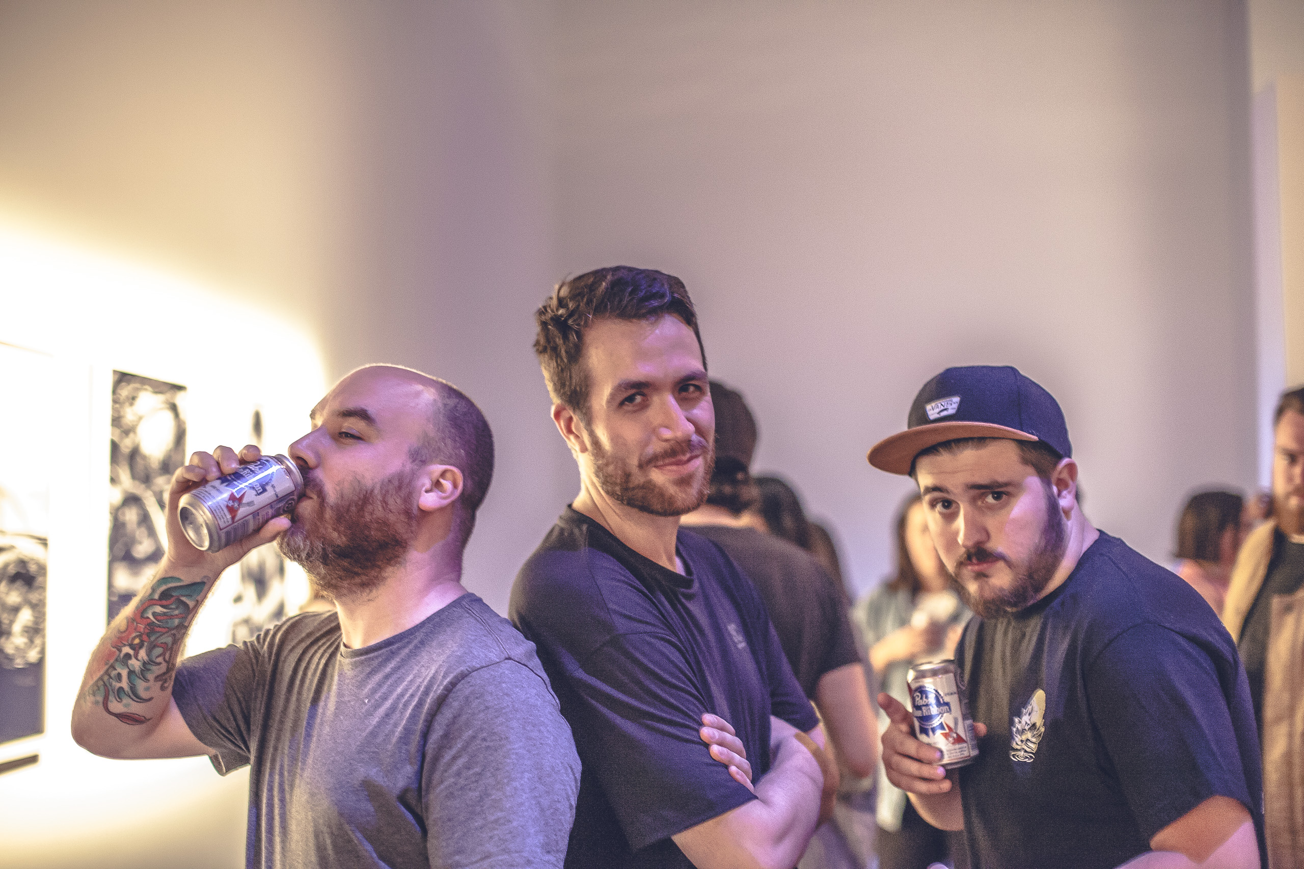 Ambiance trendy au MAC pour l'expo photo de Vice [Photos]