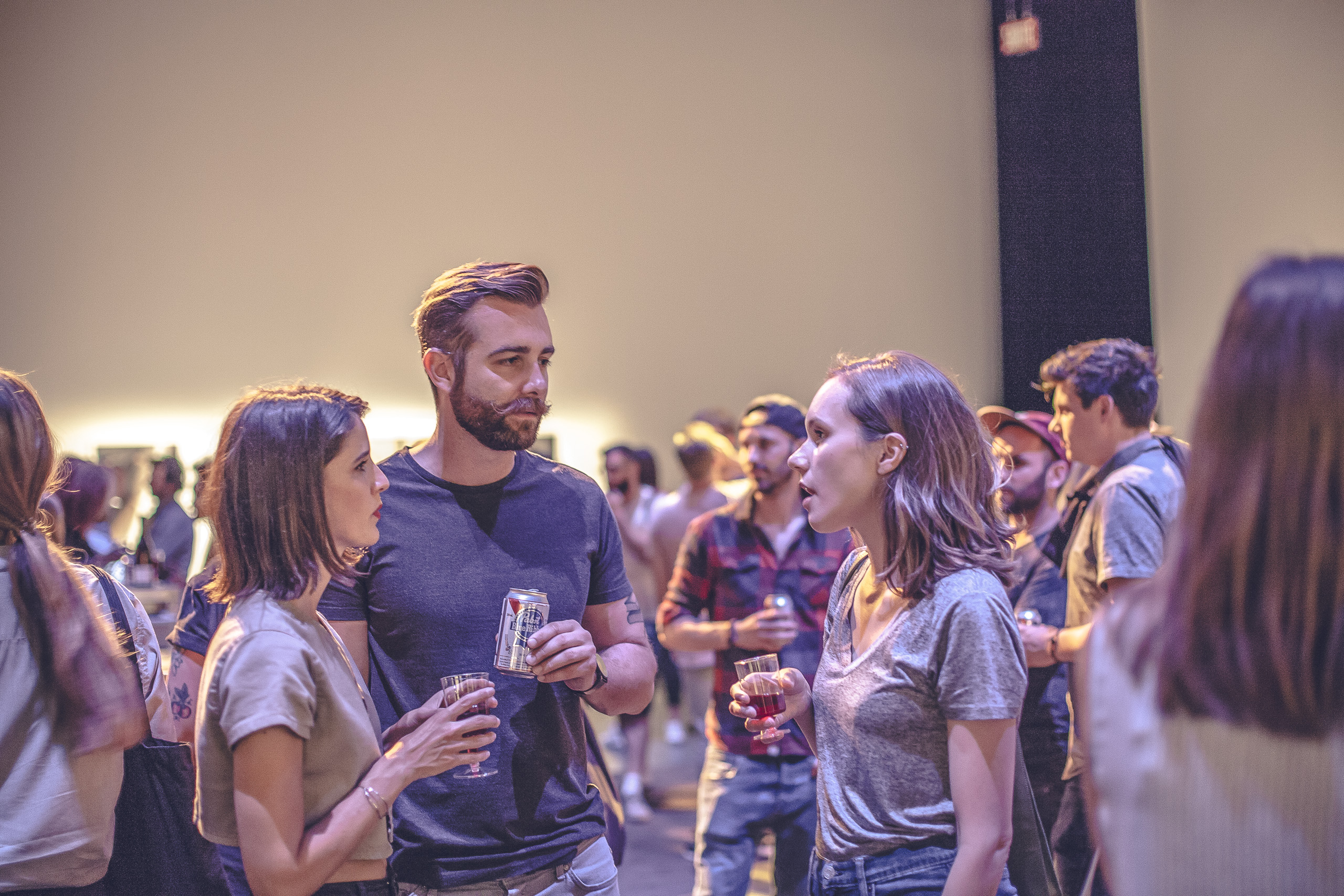 Ambiance trendy au MAC pour l'expo photo de Vice [Photos]