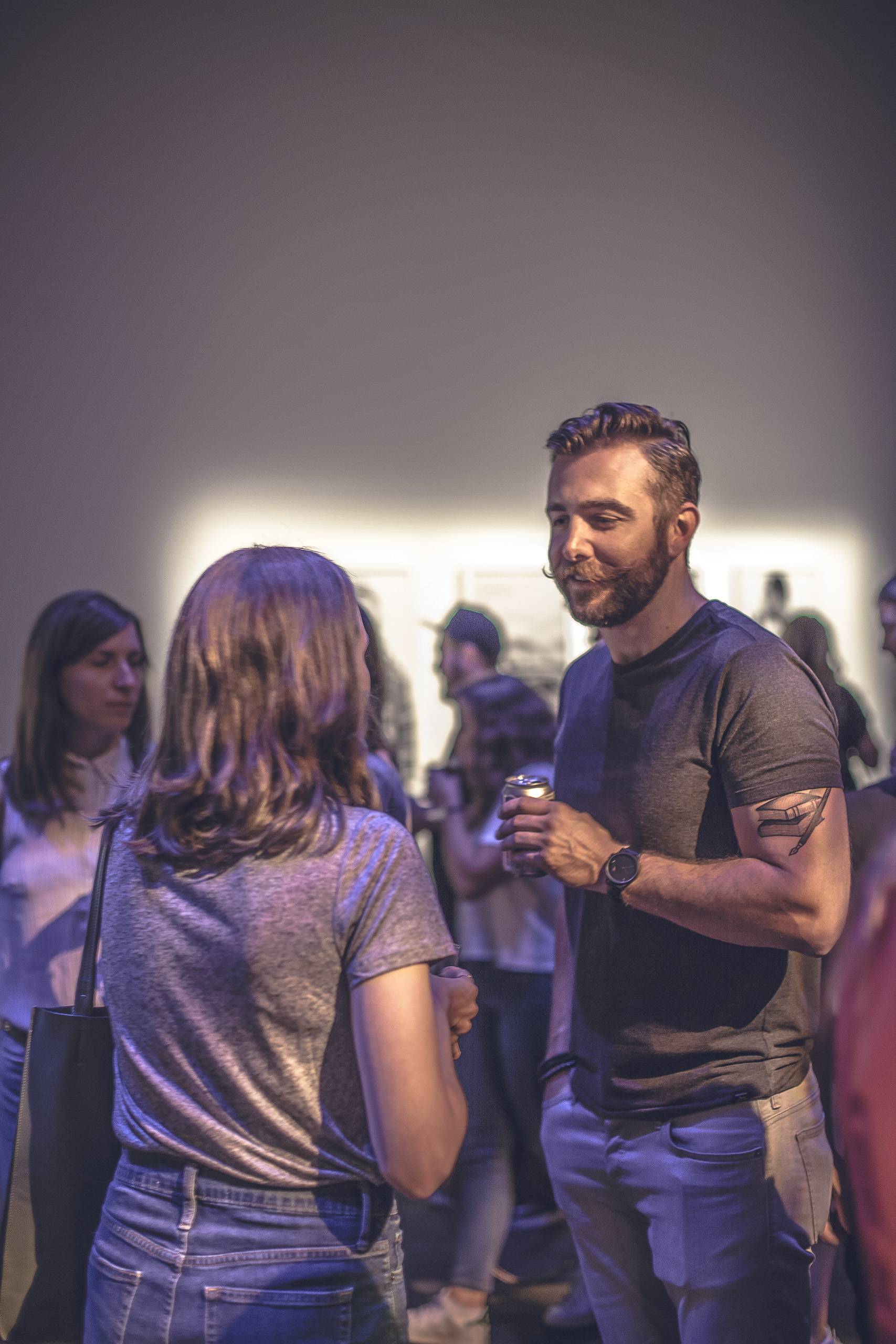 Ambiance trendy au MAC pour l'expo photo de Vice [Photos]
