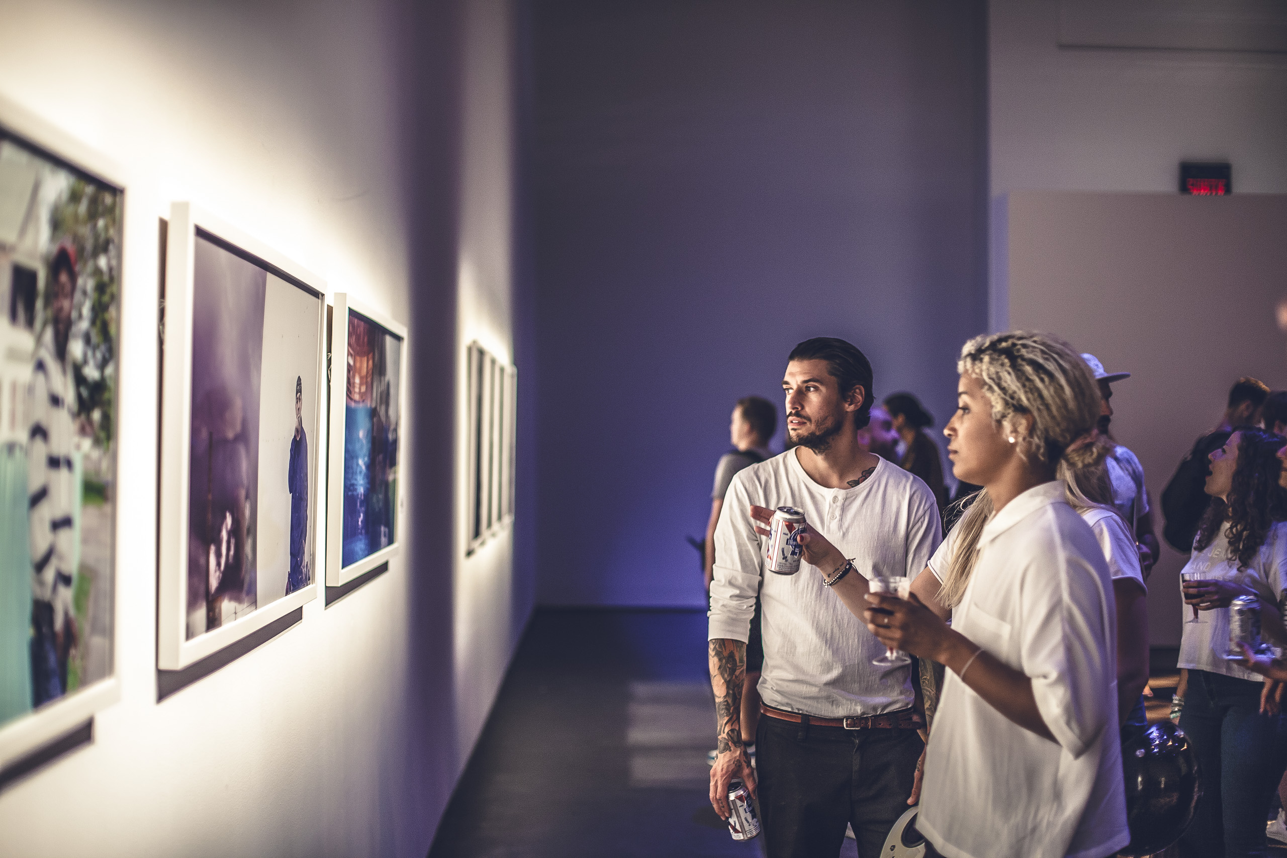 Ambiance trendy au MAC pour l'expo photo de Vice [Photos]