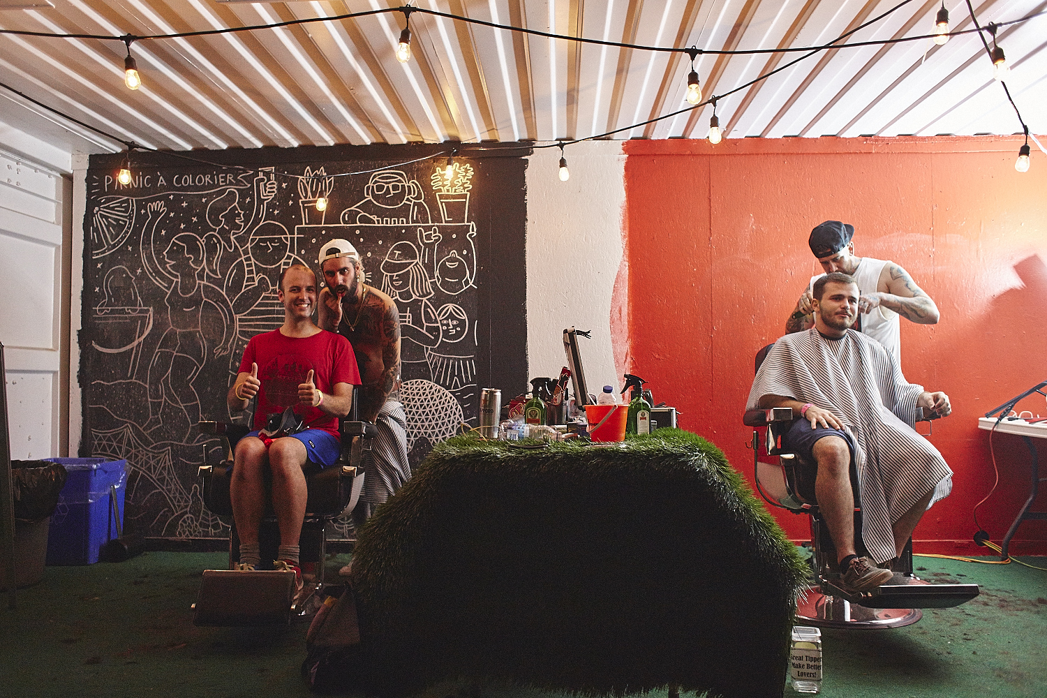 Ambiance de feu et belles personnes pour le Piknic de clôture en collaboration avec Ton Barbier [Photos]