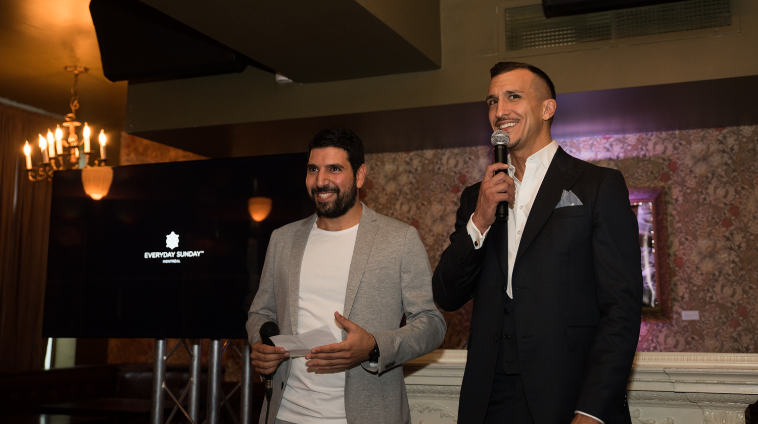 Francisco Randez et Everyday Sunday lance une marque de sous-vêtement au Mayfair [Photos]