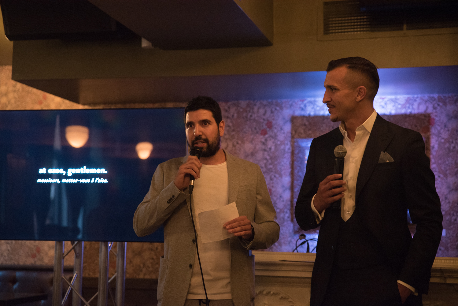 Francisco Randez et Everyday Sunday lance une marque de sous-vêtement au Mayfair [Photos]