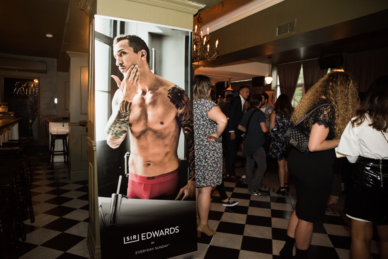 Francisco Randez et Everyday Sunday lance une marque de sous-vêtement au Mayfair [Photos]