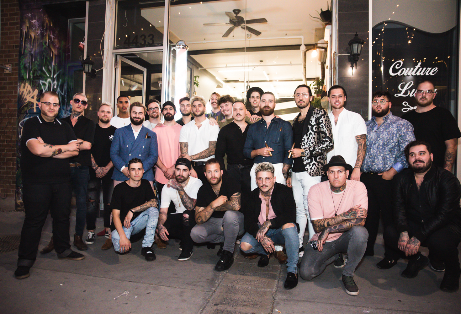 Grosse ouverture médiatique à Montréal pour le Salon de Barbier KRWN