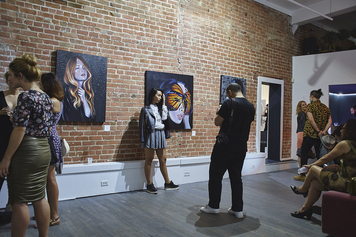 Vernissage Pop-Art magnifique de Roxy Peroxyde au Vilaine Victoire [Photos]