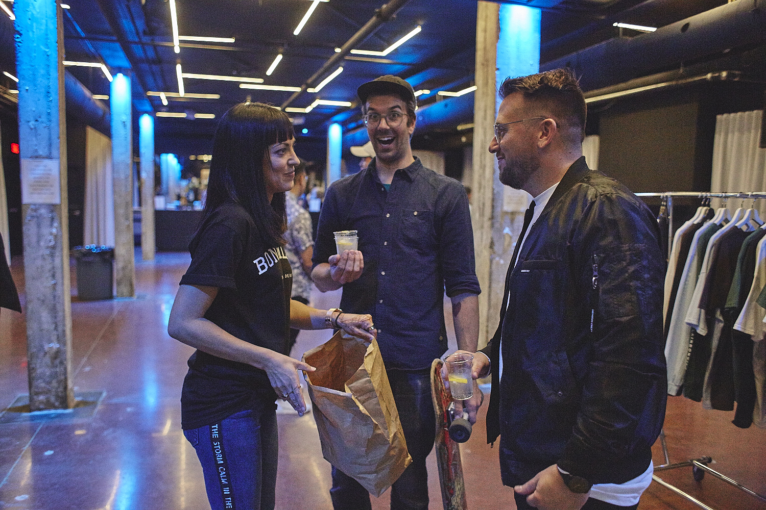 Party de lancement de Bonvilain au Livart: épuré et efficace comme à son habitude