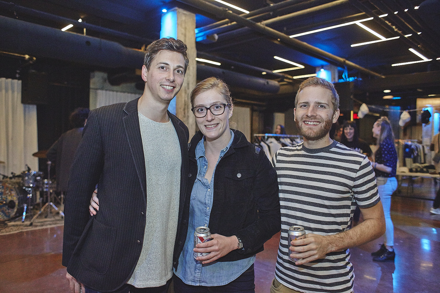 Party de lancement de Bonvilain au Livart: épuré et efficace comme à son habitude