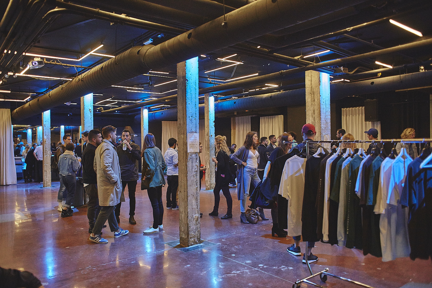 Party de lancement de Bonvilain au Livart: épuré et efficace comme à son habitude