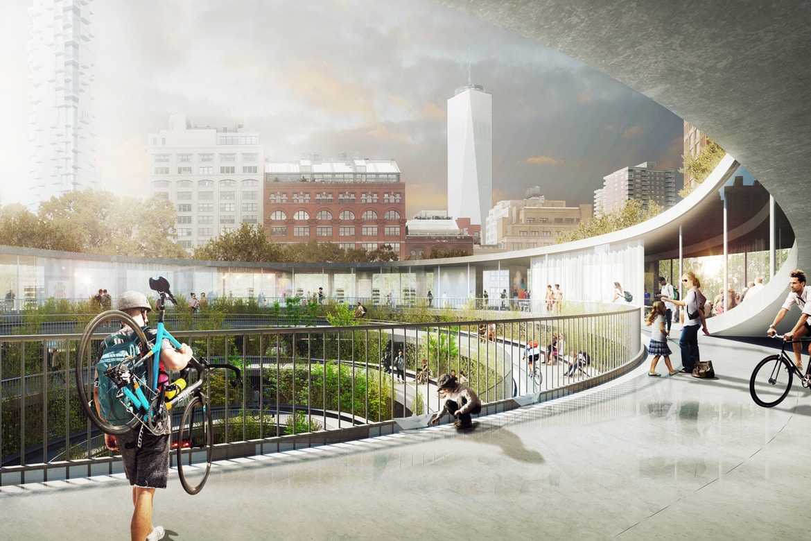 Un stationnement écologique et révolutionnaire au design surprenant