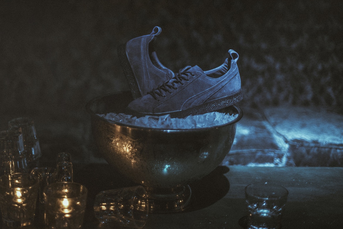PUMA et OTH lancent une silhouette 'Clyde' à l'image du Nightlife montréalais