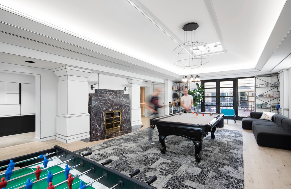 Voyez les bureaux montréalais d'Electronic Arts: beaux, designs et colorés [Photos]